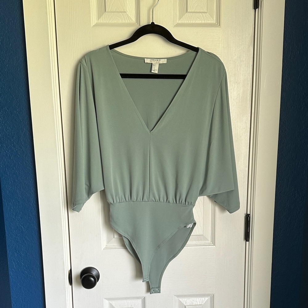 Forever 21 Sage Bodysuit